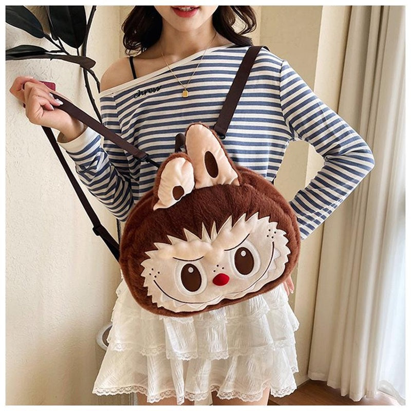 Bolso De Peluche Con Diseño Labubu