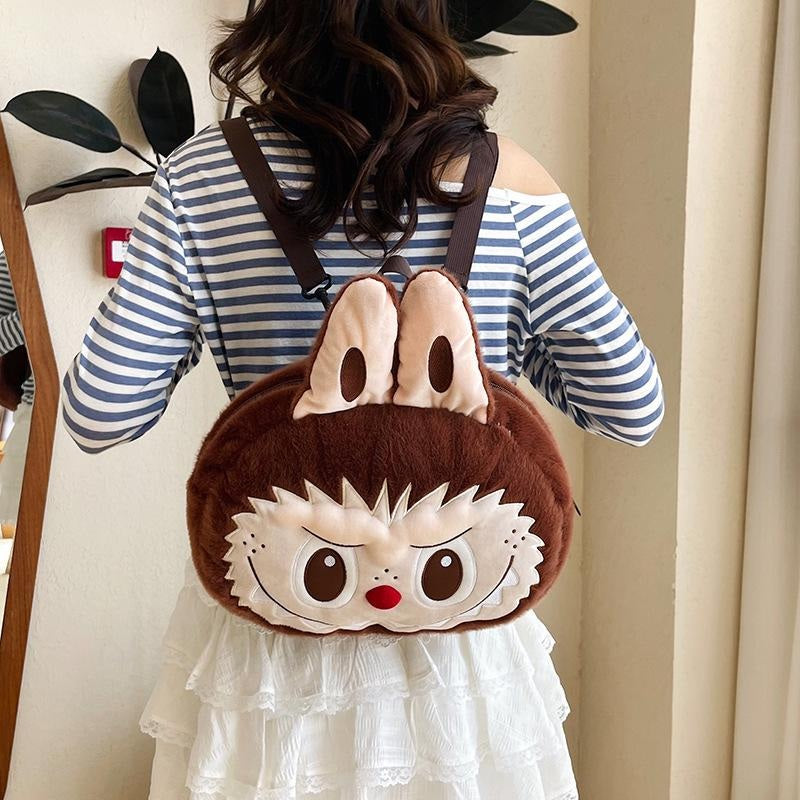 Bolso De Peluche Con Diseño Labubu